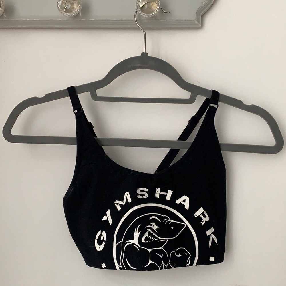 Black Gymshark Sports Bra